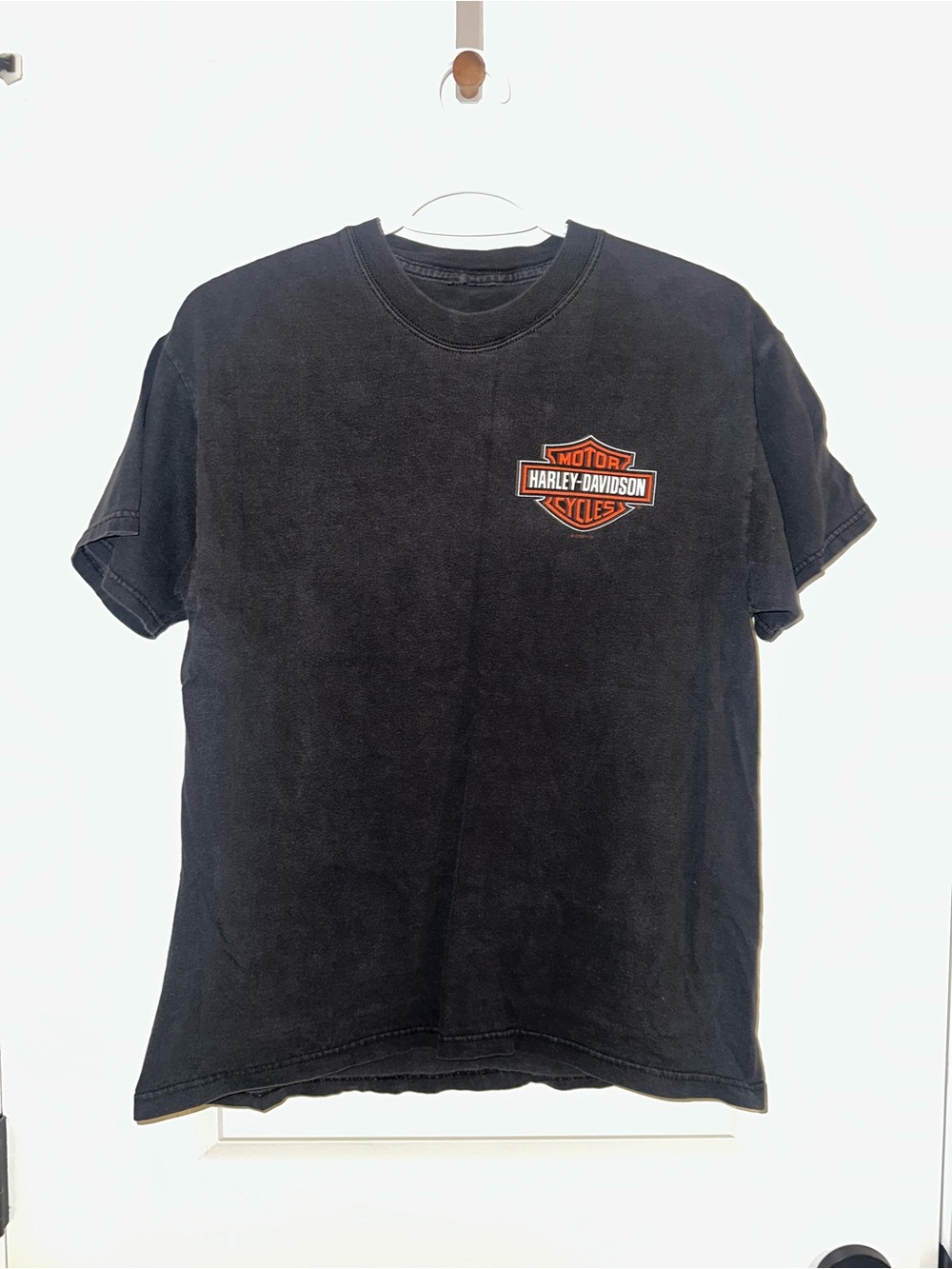Vintage Harley-Davidson Washed Black Tee
